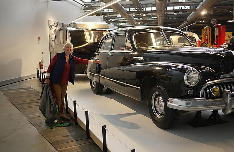 choosing a new car in Dunedin museum