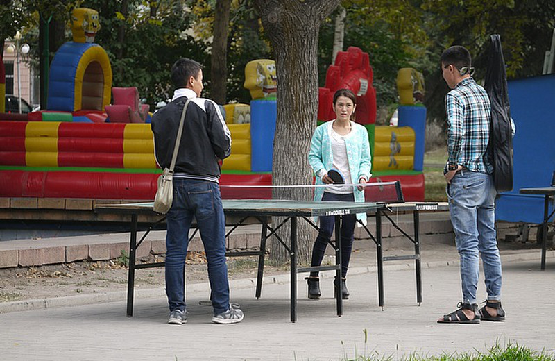Bishkek - games in the park