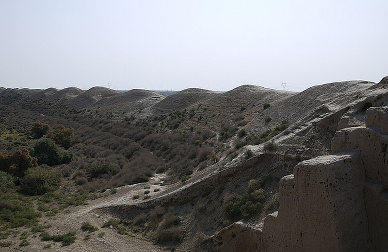 Walls - 25 metres high after 2500 years