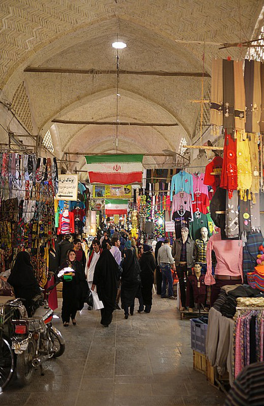 Shopping in the bazaar