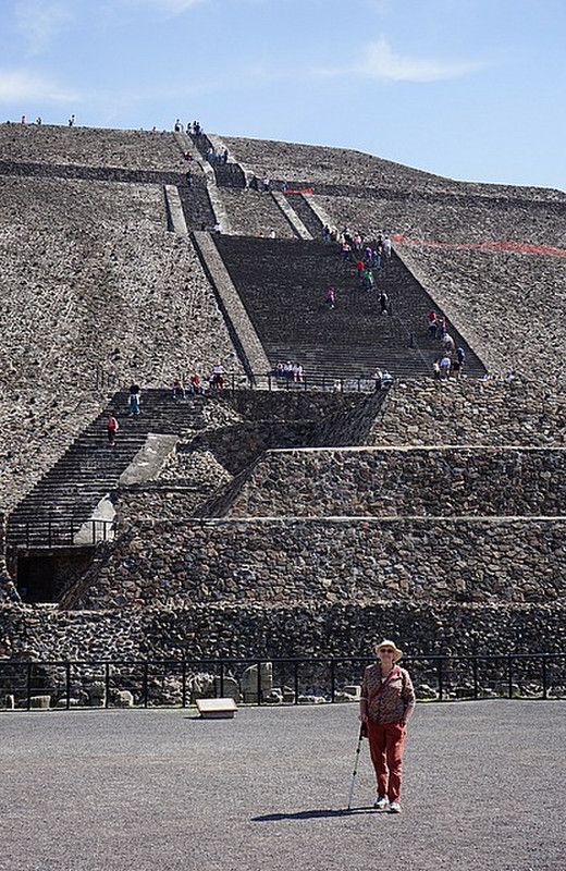 The big pyramid, Teotihuacan