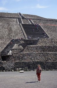 The big pyramid, Teotihuacan