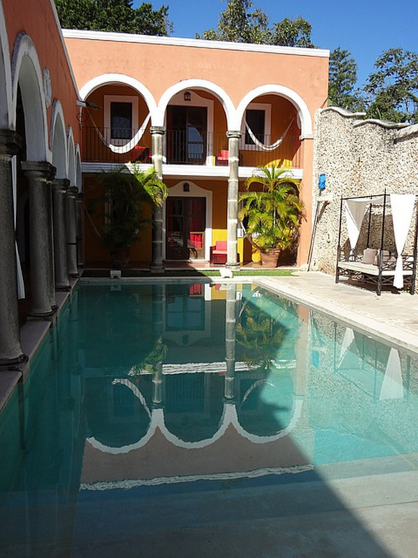 our lovely hotel in Merida