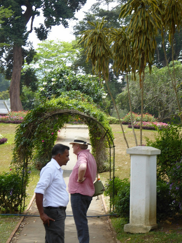 Peer and Christopher in Botanical Garden