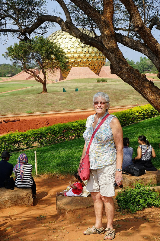 meditation centre at Auroville