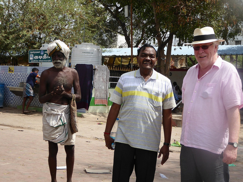 Peter with Mr Murali - our tour organiser