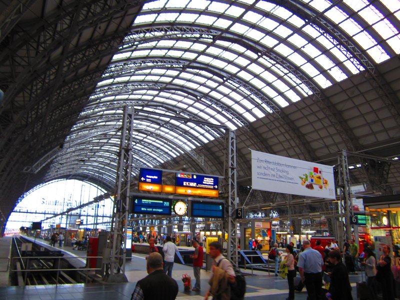 Inside Railway station