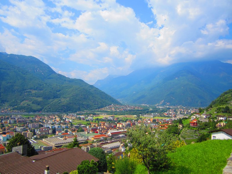 Bellinzona and valley
