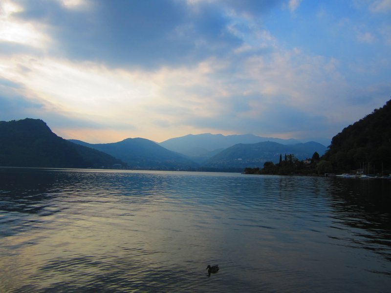Lake Lugano, from Figino
