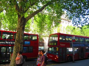 London's red double-decker busses