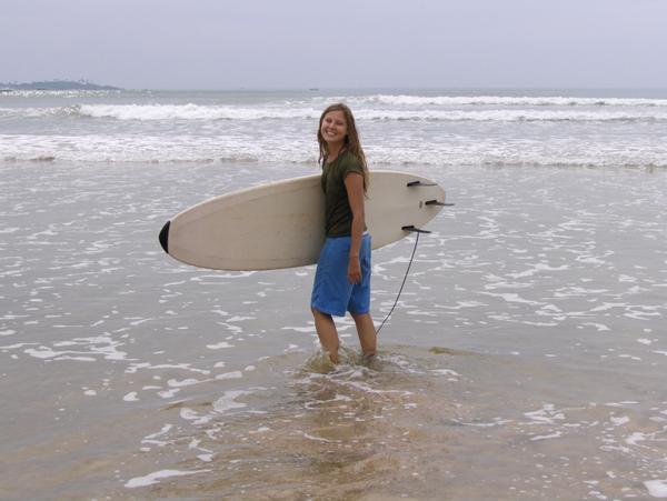 Me with a Surf Board