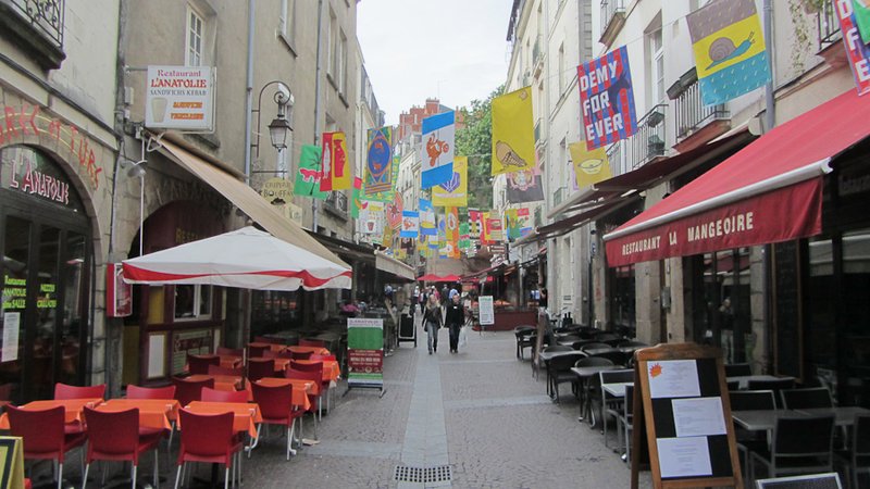 Nantes pedestrian area