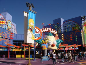 the simpsons ride