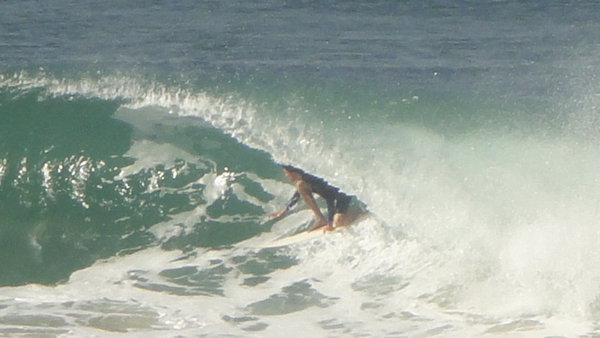 Surfer at Burleigh Heads
