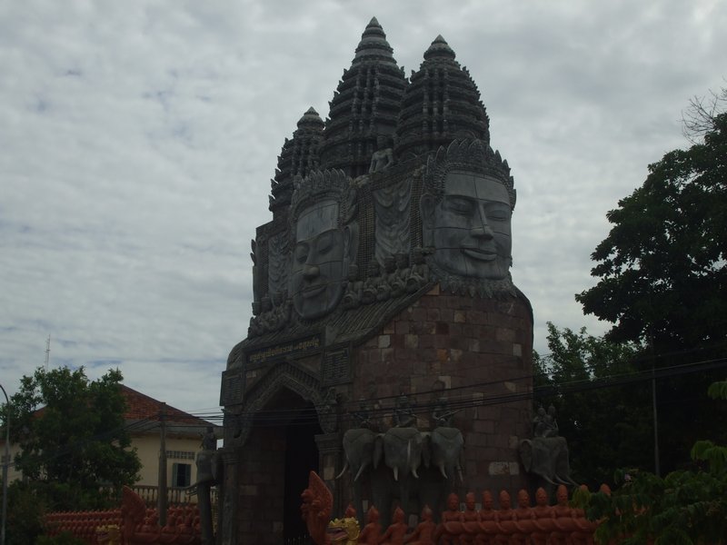 Gate to Wat - Battambang