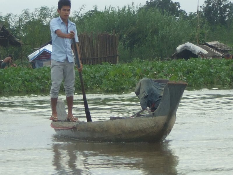 Locals on river