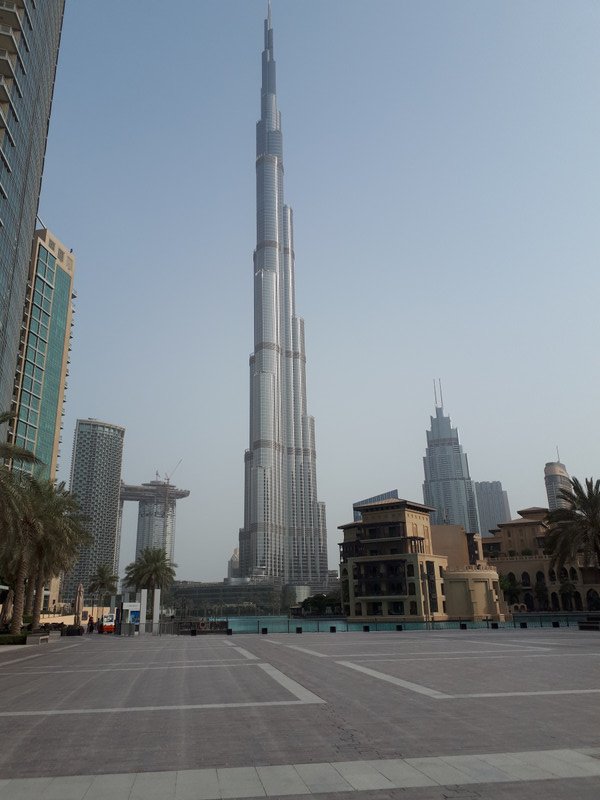View from my walk at the Burj Plaza
