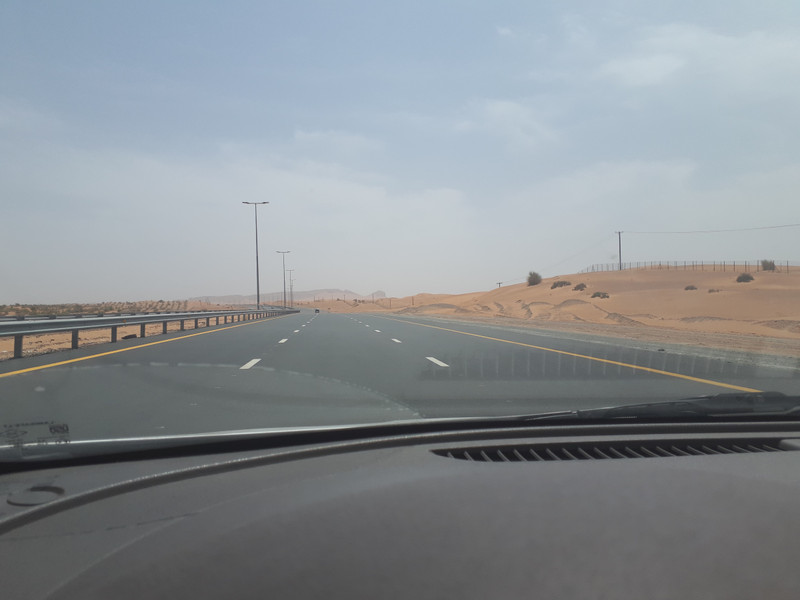 Driving to Fujairah