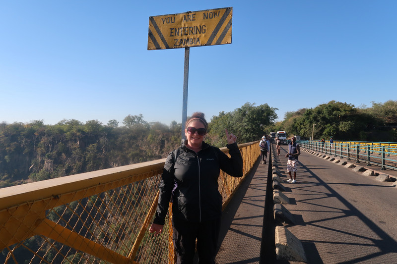 Entering Zambia