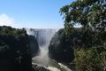 Victoria Falls - view from bridge