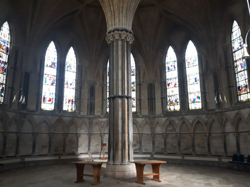 Lincoln Cathedral - Chapter house