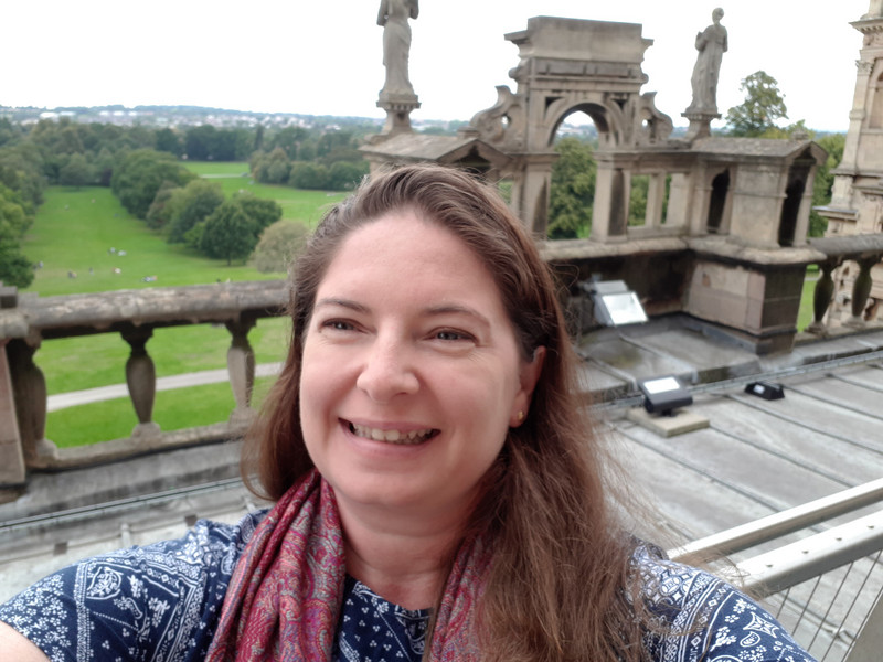 Wollaton Hall from the roof