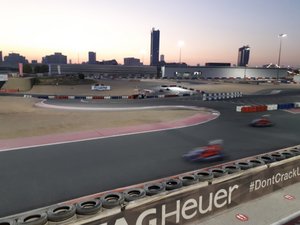 Go-kart racing in Dubai