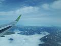 Flying over Kamchatka!  