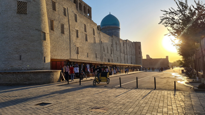 Bukhara at sunset