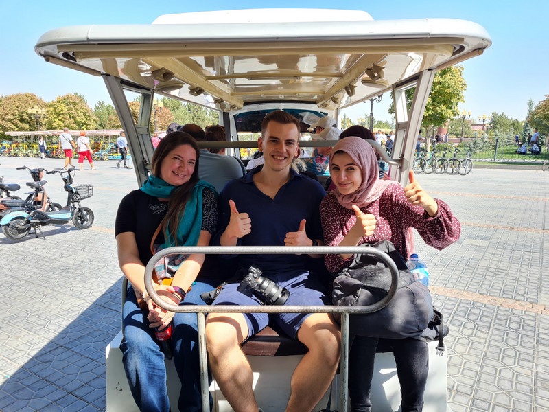 Ride from Registan Square