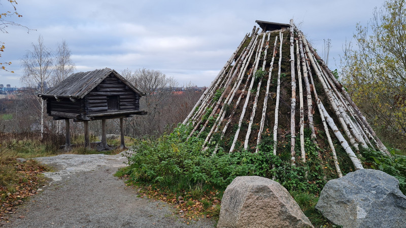 Skansen - Sami people homes