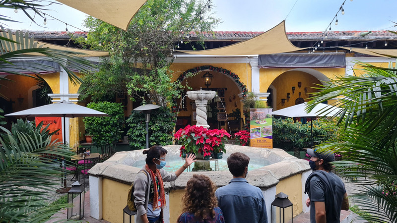 Santa Catalina convent courtyard