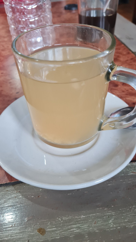 ginger lemon honey tea