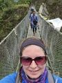 Day 1 hike - many suspension bridges