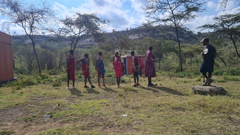 Meeting the Masai