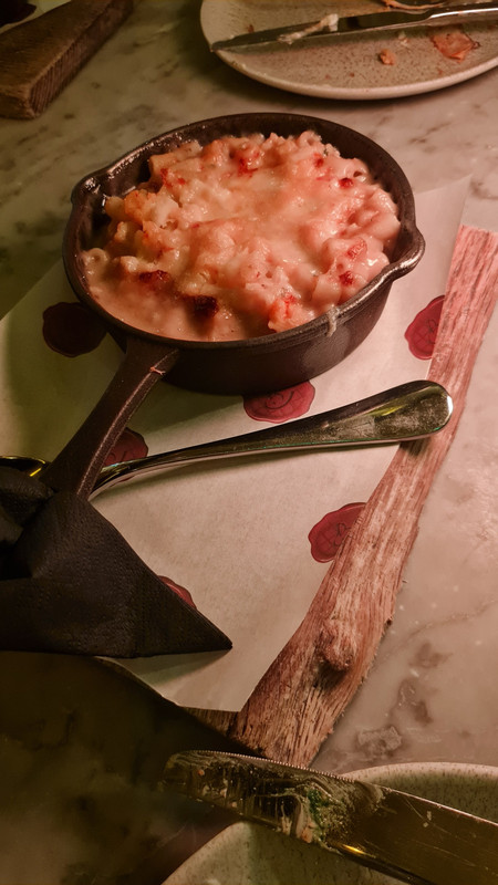 Lobster mac and cheese