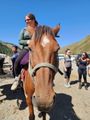 Horse ride to Lake Kaindy
