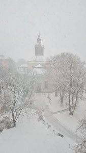 Stockholm snowstorm