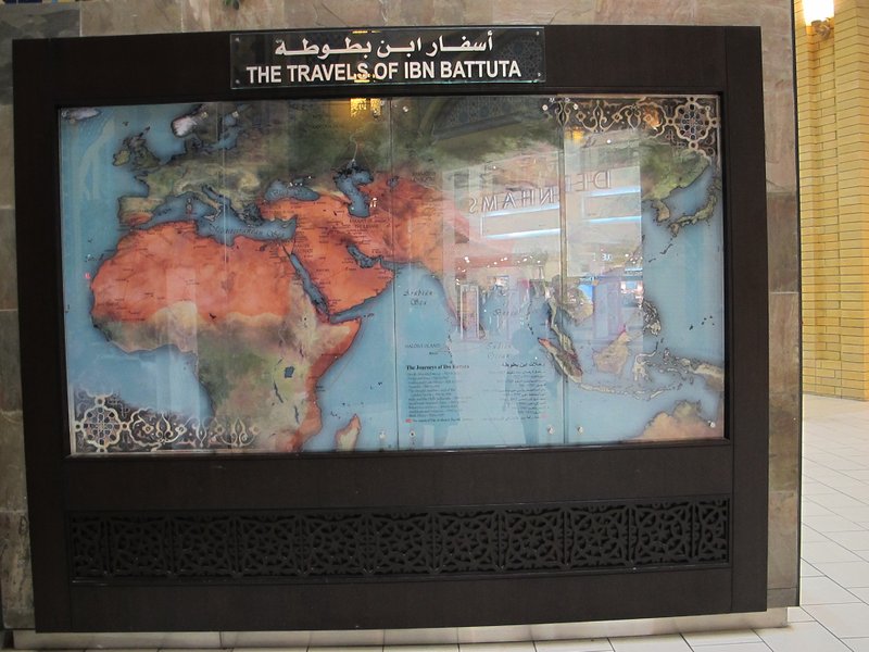 Persia - Ibn Battuta Map
