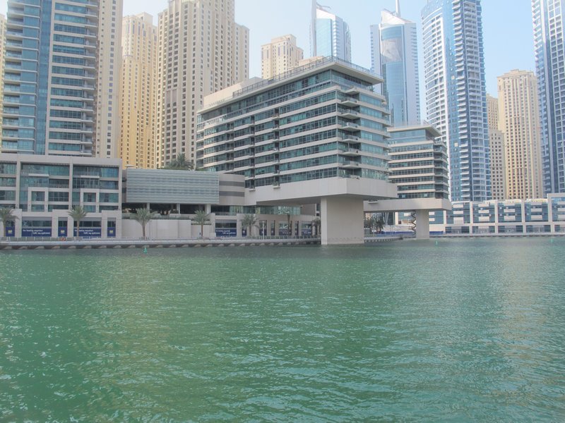 View across the marina