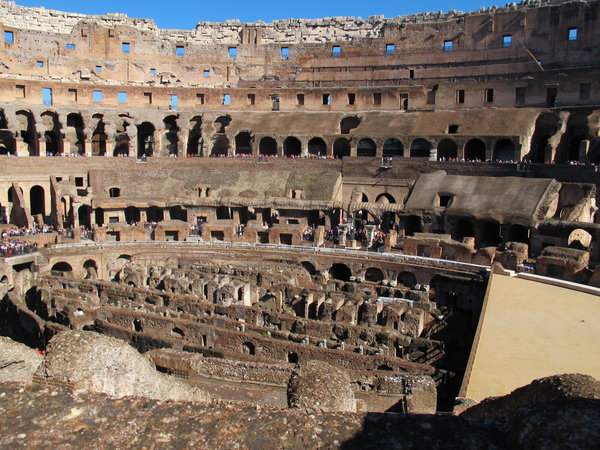 Inside Colosseum
