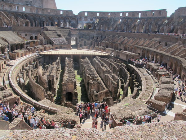 inside Colosseum