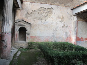 Pompeii house atrium