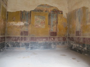 Pompeii house room