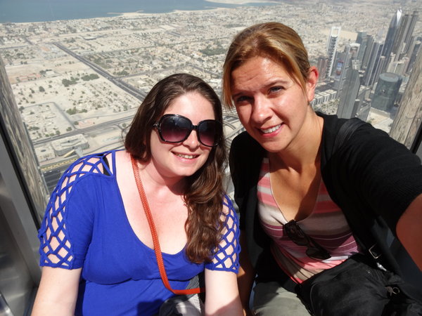 Us at the Burj Khalifa!