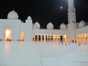 Grand mosque at Night