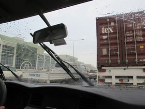 Rainstorm in Qatar