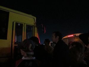 Bus chaos