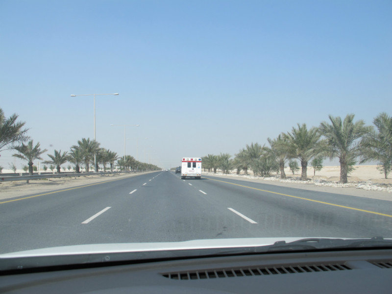Drive back to Doha
