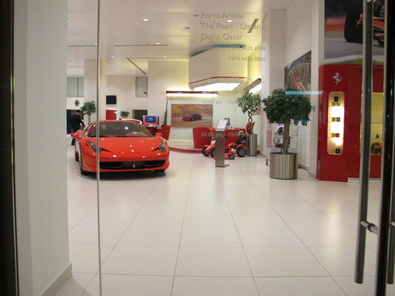 Window Shopping for a Ferrari